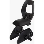 Bobike ONE Junior Rack Mount Fahrradsitz, Black