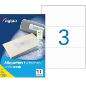 Agipa Universal-Etiketten, 210 x 99 mm, weiá, rechteckig