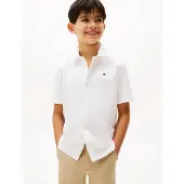 Tommy Hilfiger Hemd KB0KB09554 D Weiß Regular Fit