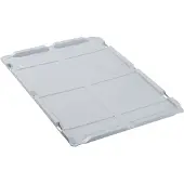 Allit Stülpdeckel, grau für Eurobox 600