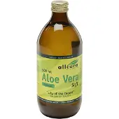 Allcura Aloe Vera Saft aus ganzen Blättern, 500 ml Lösung