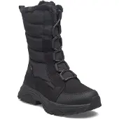 Rieker Schnürstiefel Schwarz in Gr. 40