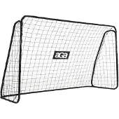 AGA Fußballtor aus robustem Stahl und strapazierfähigem Polyester, 213x153x76 cm