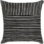 Marimekko - Piccolo Kissenhülle, 50 x 50 cm, schwarz / cotton