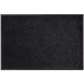 NYVI Fußmatte Wash & Clean - Wetterfest, Saugstark, Rutschfest Farbe:Schwarz;Größe:40x60 cm