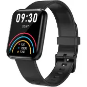 Lenovo Smartwatch E1 Max 1,69" Touchdisplay, Bluetooth 5.1, IP68, Herzfrequenz, Blutdruck, SpO2, Körpertemperatur, Android, iOS, Schwarz