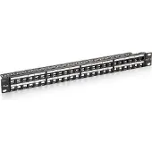 Equip Cat 6 Slim Leeres Patchpanel 48 Ports
