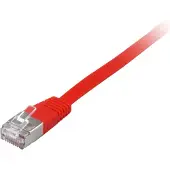 Equip Cat.6A U/FTP Flat Patchkabel, 10m, Rot, 10 m, Cat6a, U/FTP (STP), RJ-45, RJ-45, Rot