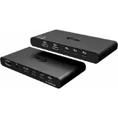 I-Tec KVM Docking Station HDMI for 2 hosts, Power Delivery 2x 100W