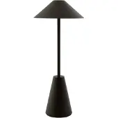 Globen Lighting Cannes PORTABLE Tischlampe, schwarz, IP54 - , Cannes, dimmbar, Schwarz, für Terrasse, Kunststoff, Design