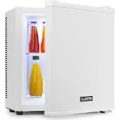 Klarstein Secret Cool Mini-Kühlschrank Mini-Bar 13l 22dB 2 Etagen Weiß