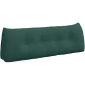 vidaXL Rückenkissen Dunkelgrün 140 x 24 x 50 cm Samt 42014518