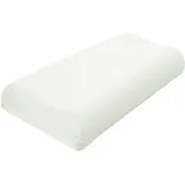 TRAUMSCHLAF Universal Bezug für Nackenstützkissen L-XL, Höhe 11-14 cm | schnee - weiß