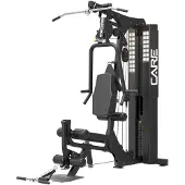 Care GYM CENTER - Multifunktionale Kraftstation - Professionelle Ausführung - Maximale Belastung 91 kg - Stahlrahmen - Vielzahl an Übungen für den Einsatz im Fitnessstudio oder zu Hause