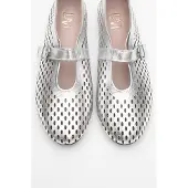 Forever & Always Arian Leder Ballerina Damen