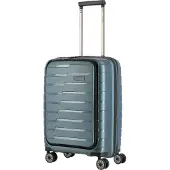 Travelite Air Base 4 Wiel Trolley S Front-Pocket ice blue