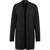 Goldner Strickjacke "Kurzgröße Strickjacke aus Viskose-Baumwoll-Mix" keine/nicht relevant