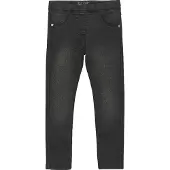 Minymo Jeggings - Slim Fit - Grey Black - - 4 Jahre (104) - Leggings
