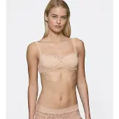 Triumph Vorgeformter BH Body Make-Up Illusion Lace | Grösse: 75E | Farbe: Pulver