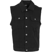Urban Classics schlichte Herren Jacke mit Baumwolle Schwarz