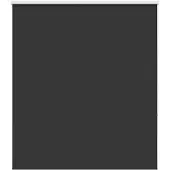 vidaXL Verdunkelungsrollo Schwarz 120x130 cm Stoffbreite 116,6 cm