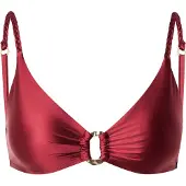 Hunkemoller Bikini Top Bari Rot