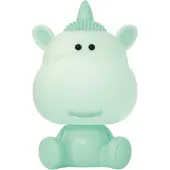Luxus Europe - Nachtlampe Kinderzimmer Unicorny Mintgrün - Draadloos LED Nachtlampje Kinderen - USB-C Oplaadbaar