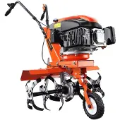 FUXTEC Ackerfräse FX-AF1139-SET - 36-66cm Breite | 4-Takt | 139ccm | 33,6kg | 1,2L | 2,2kw | Easy-Starter
