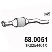 Asso Marmitte Srl Katalysator 58.0051