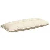 vidaXL Rücken Kissen Creme 120 x 50 cm Cordstoff