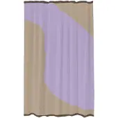 Mette Ditmer - NOVA ARTE shower curtain - Sand / Lilac