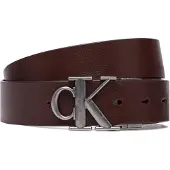 Calvin Klein Gürtel Ck Buckle Tumbled 35Mm Adj/Rev LV04D7049G Braun 95