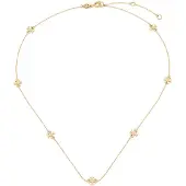 Tory Burch Halskette Delicate Icon 184442 Goldfarben