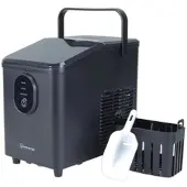 Sommertal Eiswürfelmaschine EM12S 12 kg/24 h mit Tragegriff Leise 50 dB