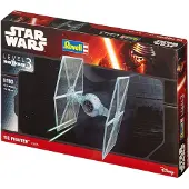 Revell Modellbausatz Star Wars TIE Fighter im Maßstab 1:110, Level 3, originalgetreue Nachbildung mit vielen Details, einfaches Kleben und Bemalen, 03605, 120 Jahr(e)