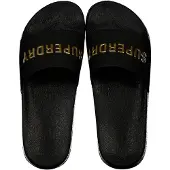 Superdry Premium Metallic Pool Badesandalen
