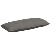 vidaXL Rücken Kissen Hellgrau 120 x 50 cm Cordstoff
