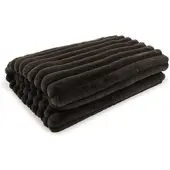 Magma Heimtex Magma Plaid Raya 140x200 cm | anthrazit - grau