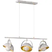 Wofi Pendelleuchte Mona grau-gold 95 cm