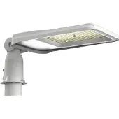 Luxula LED Straßenleuchte 50 W 4000 K neutralweiß grau IP65
