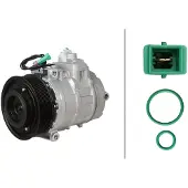 Hella Klimakompressor 24 V Ø 131 mm Thermo-Expertise für MERCEDES-BENZ AXOR