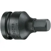 Gedore Kraftschrauber-Steckschlü ssel-Einsatz IN K 19 1/2 Zoll SW 12mm L.50mm