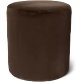 Essenza Furry Chocolate Samthocker 40 x 40 x 43 cm