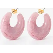 Sissy-Boy Resin-Ohrringe - Rosa