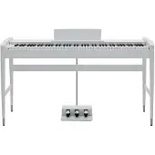 Gear4Music Keynote Contemporary Digitalpiano mit Bluetooth Weiß