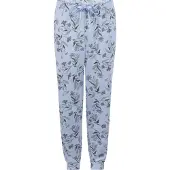 Hunkemoller Pyjamahose Jersey Blau