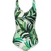 Triumph Badeanzug Summer Palm 10226607 Grün