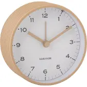 Karlsson - Wecker Circus Rings - Braun - Ø9cm