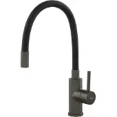 FERRON Mixer Ferro Zorba, with flexible spout, black