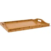 Relaxdays Tabletttisch Bambus